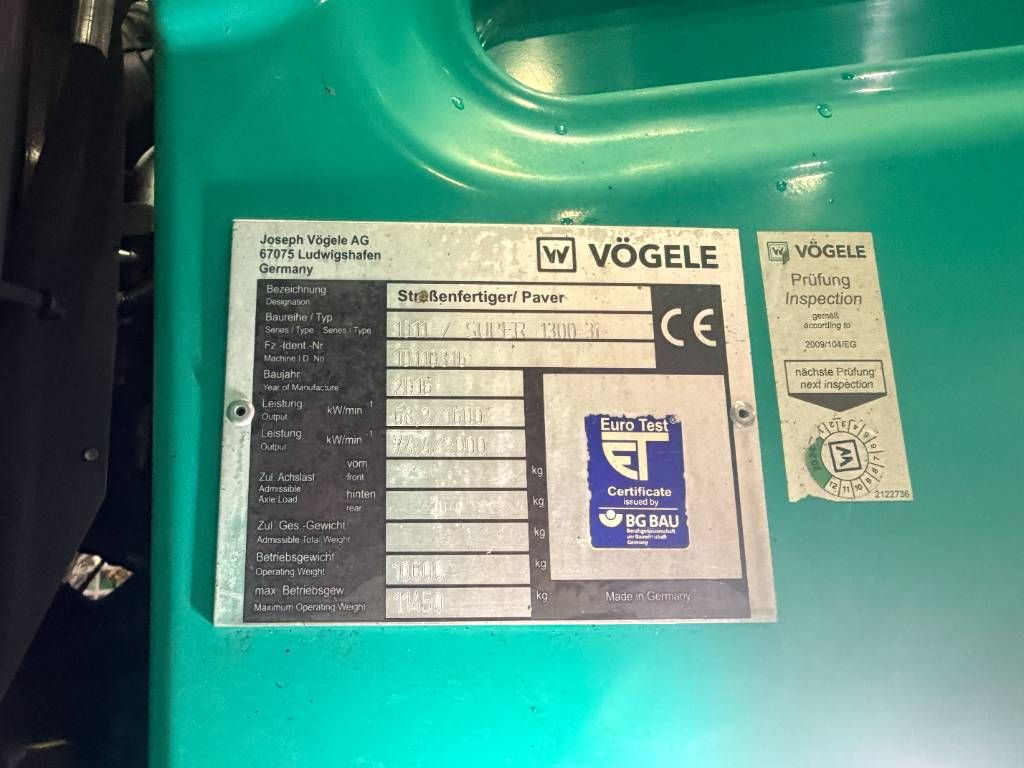 Vögele SUPER 1300-3i