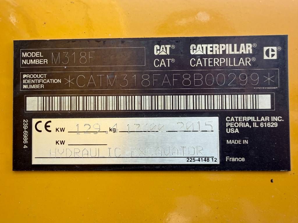 CAT M318F