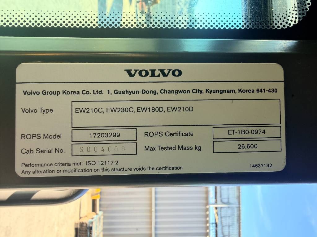 Volvo EW180D