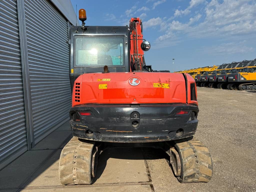 Kubota KX080-4A2 - Hammer Lines / Quick Coupler