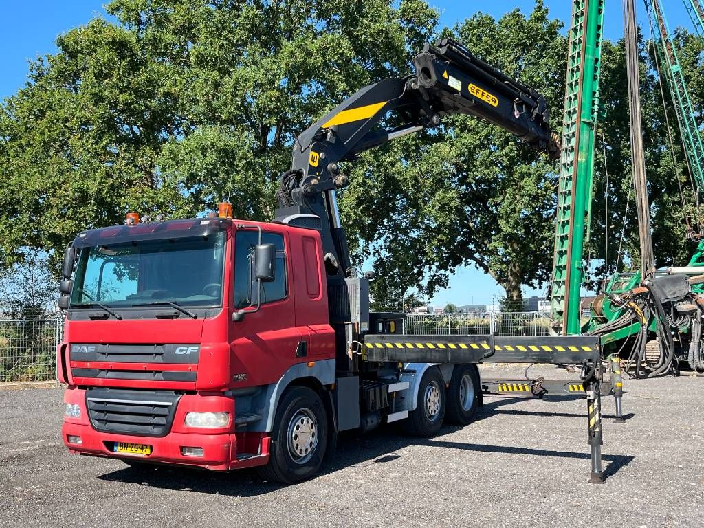 DAF CF85.430 + Effer 550 6/S Crane