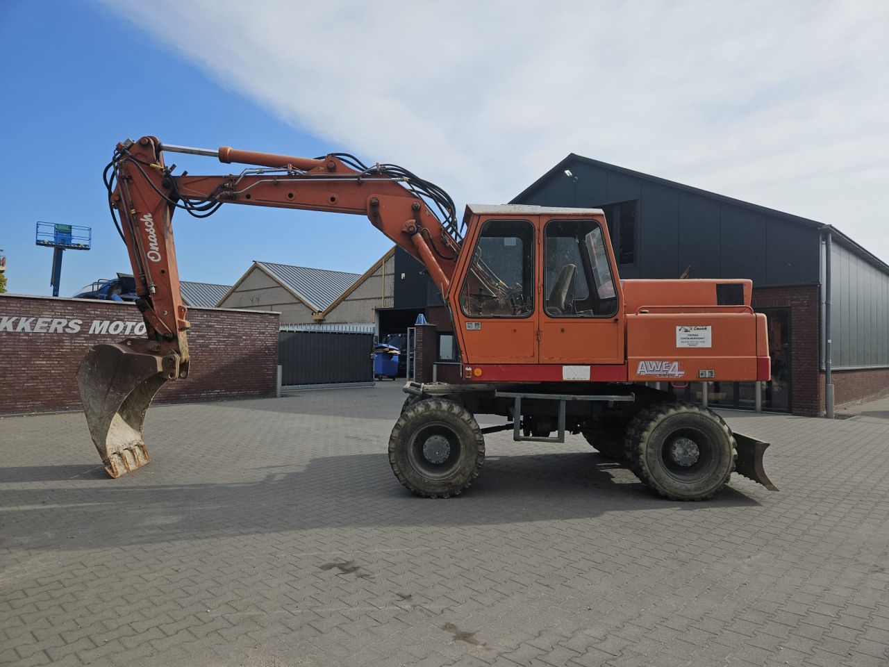 Atlas 1404 mobiele graafmachine