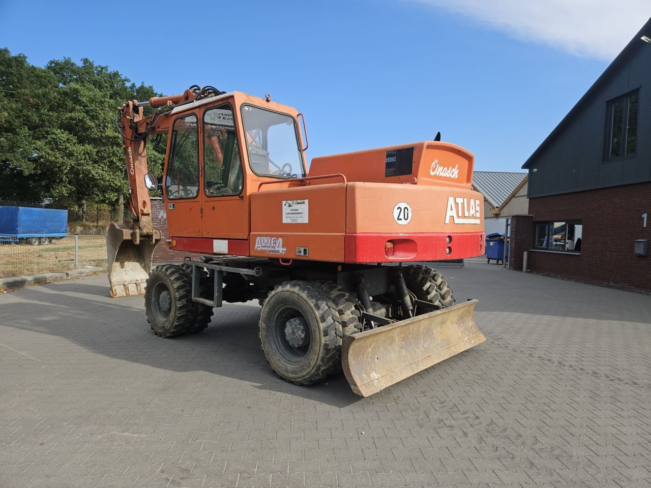 Atlas 1404 mobiele graafmachine
