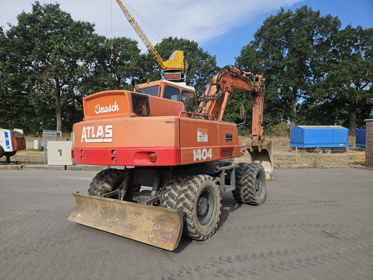 Atlas 1404 mobiele graafmachine