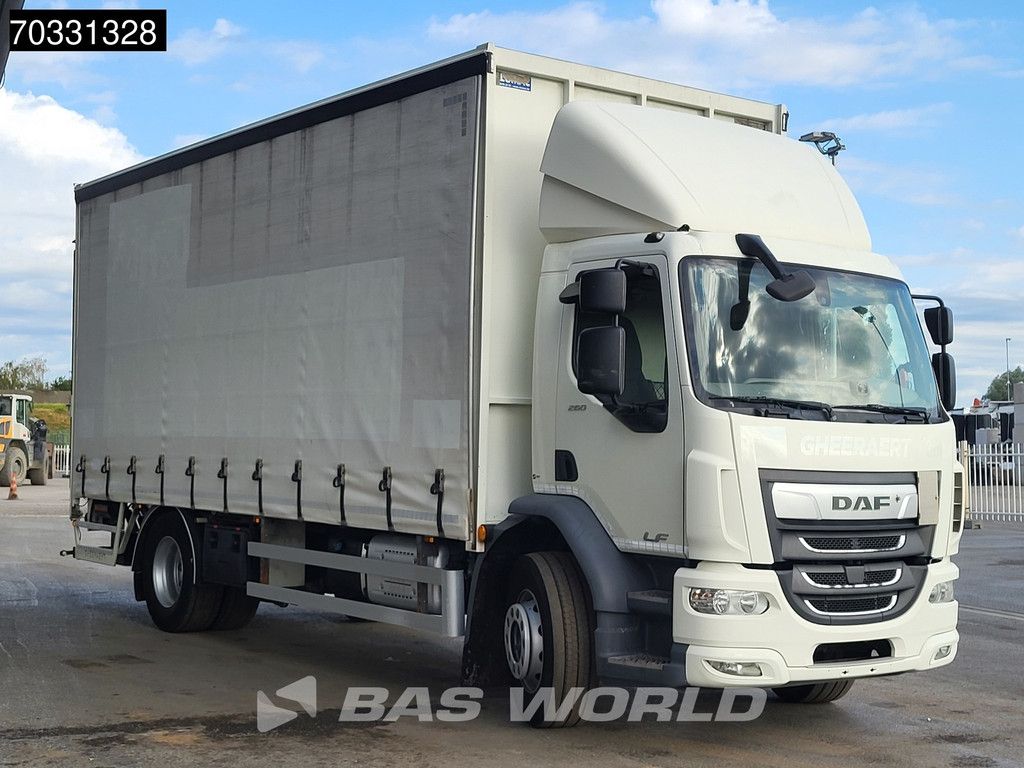 DAF LF 260 4X2 19Tons 6,65m Box 2t Tailgate Euro 6