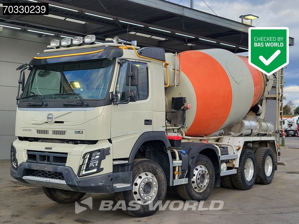 Volvo FMX 460 8X4 Intermix 9m3 Mixer Automatic Full Steel Euro 6