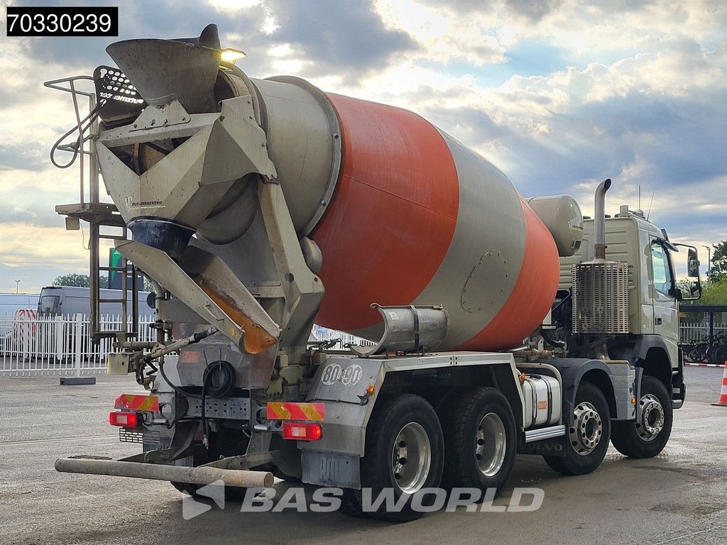 Volvo FMX 460 8X4 Intermix 9m3 Mixer Automatic Full Steel Euro 6