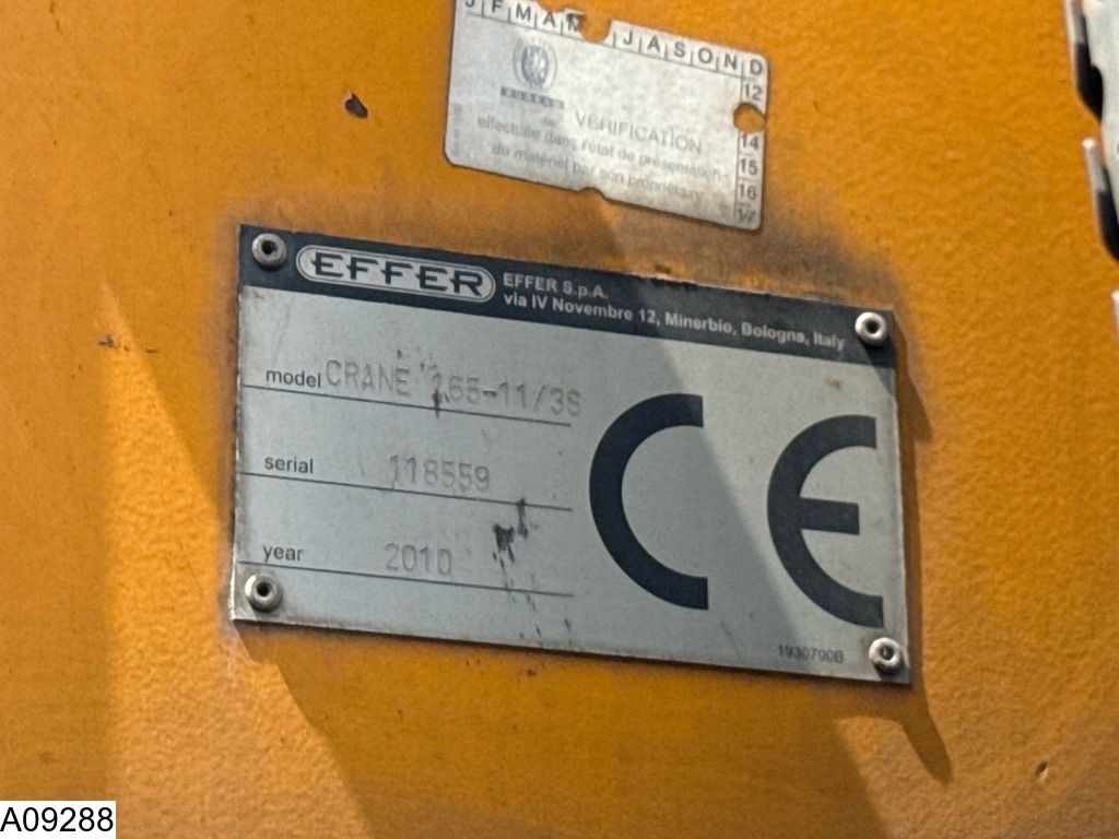 Samro open laadbak Effer 165-11