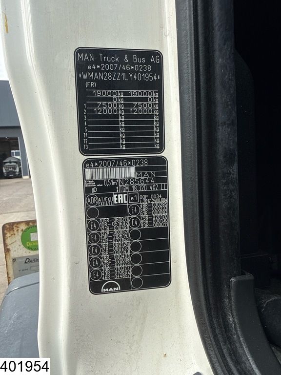 MAN TGM 18 320 EURO 6D, Retarder