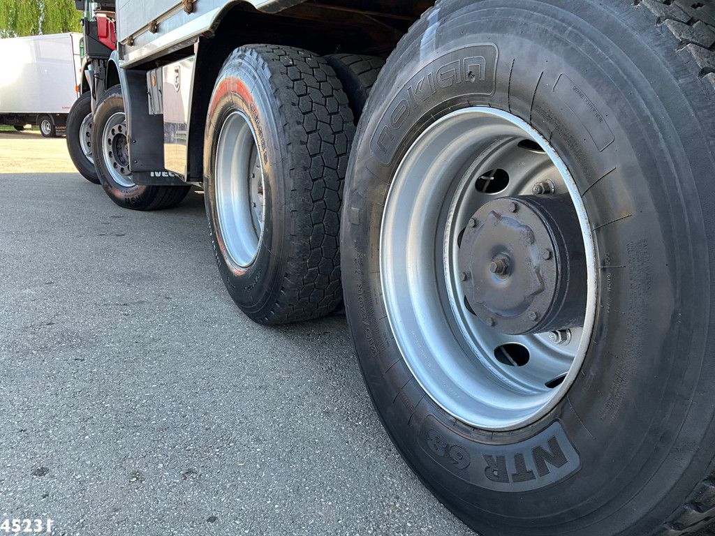 Iveco Trakker AD410T41 Fassi 80 Tonmeter laadkraan + Fly-Jib Just 80.441 Km!