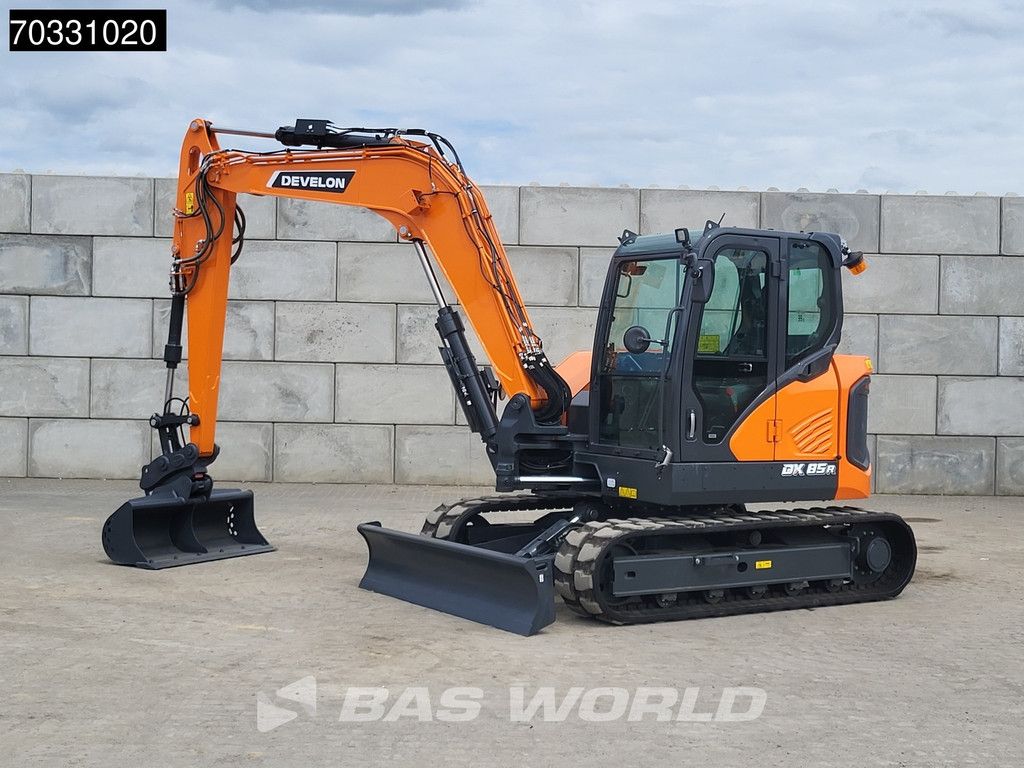 Doosan DX85R-7 A/C - PIN ON / 3 BUCKETS
