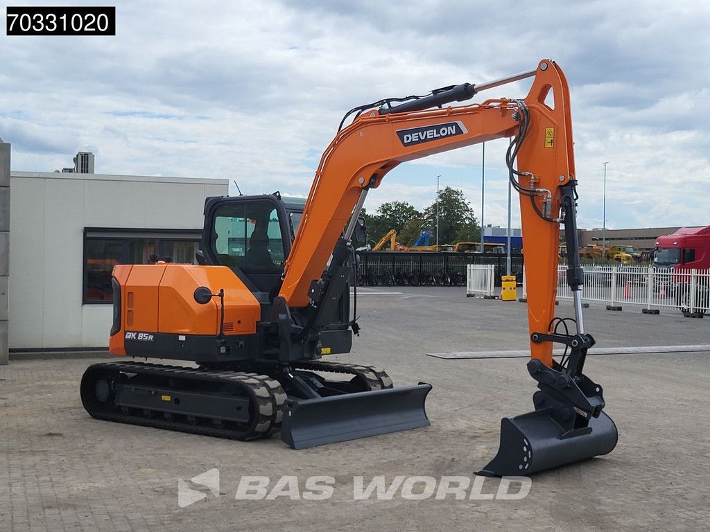 Doosan DX85R-7 A/C - PIN ON / 3 BUCKETS