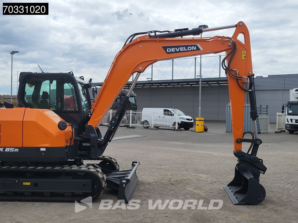 Doosan DX85R-7 A/C - PIN ON / 3 BUCKETS