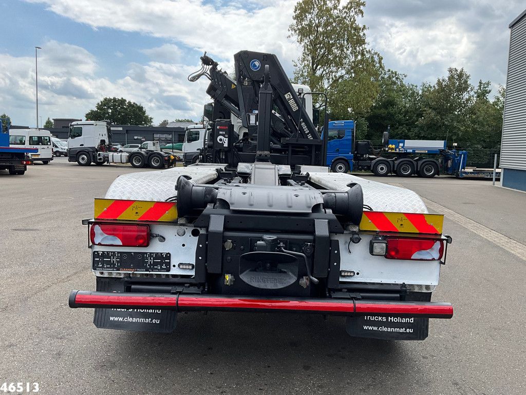 Man TGS 35.400 8x4 Euro 6 Hiab 18 Tonmeter laadkraan Just 142.960 km!