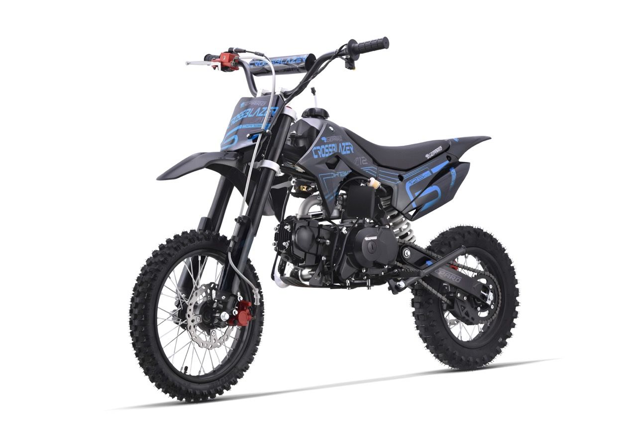 Dirtbikes 110cc 125cc automaat 4 takt + e-start crossmotor