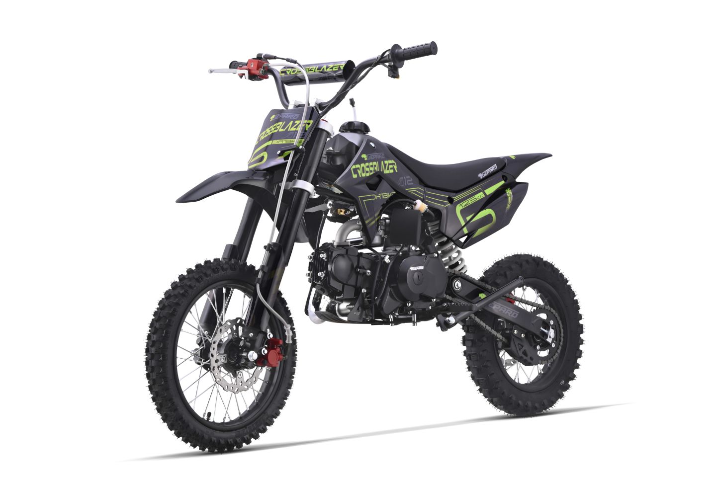 Dirtbikes 110cc 125cc automaat 4 takt + e-start crossmotor