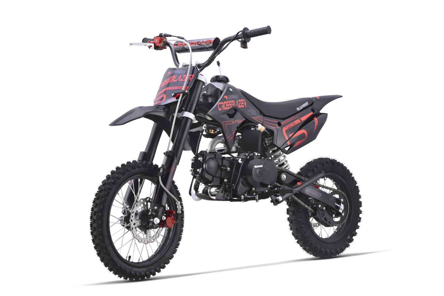 Dirtbikes 110cc 125cc automaat 4 takt + e-start crossmotor
