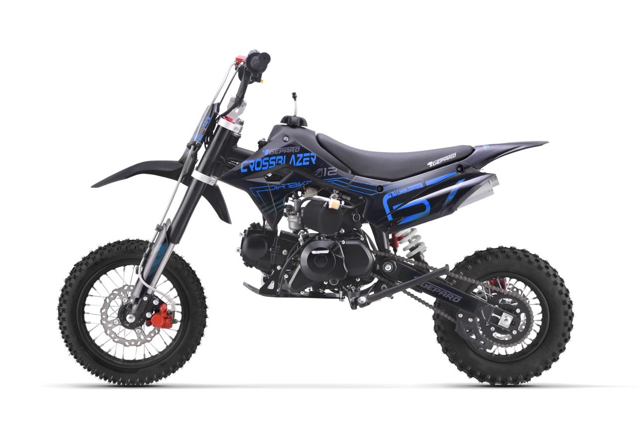 Dirtbikes 110cc 125cc automaat 4 takt + e-start crossmotor
