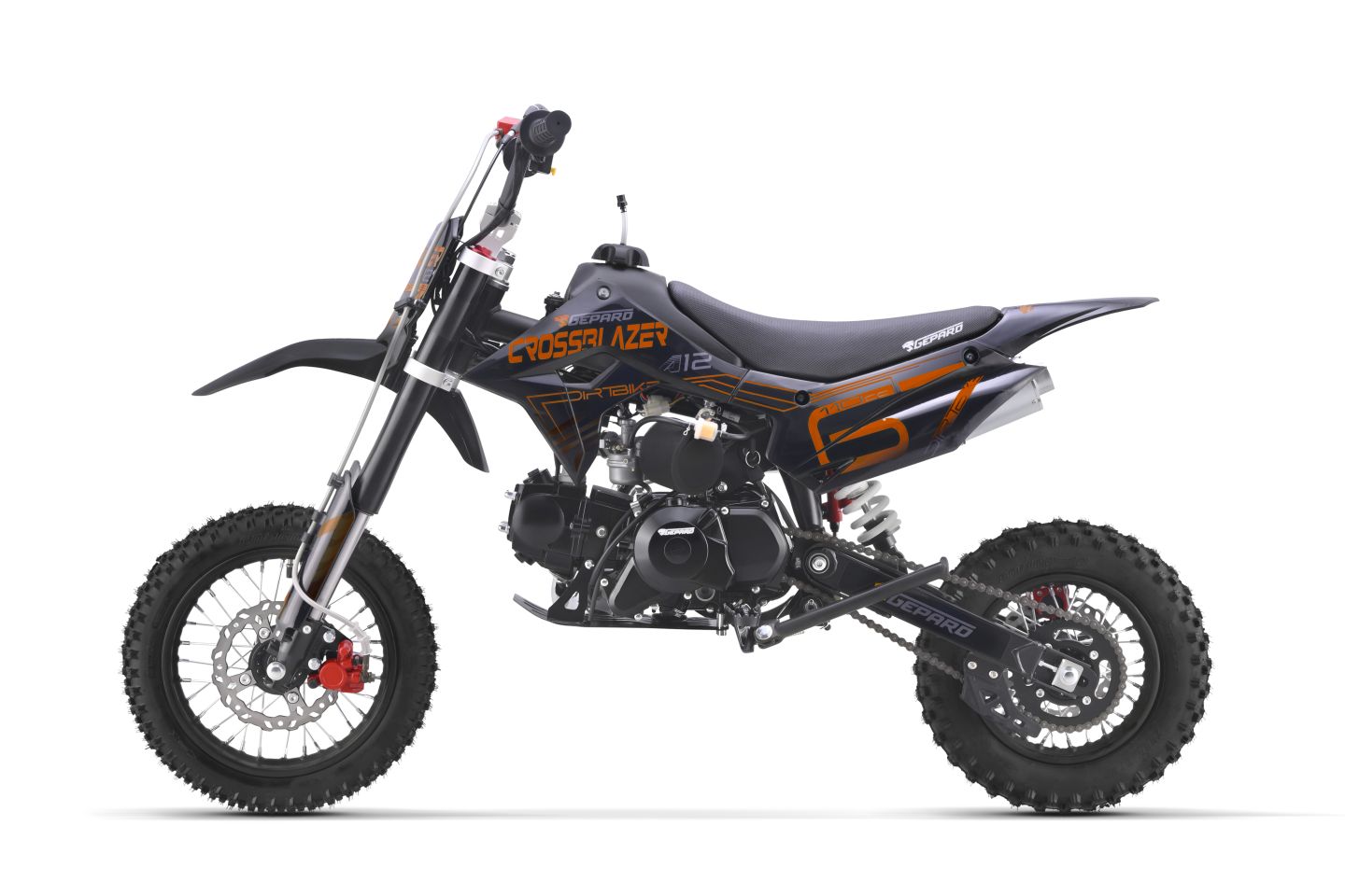 Dirtbikes 110cc 125cc automaat 4 takt + e-start crossmotor