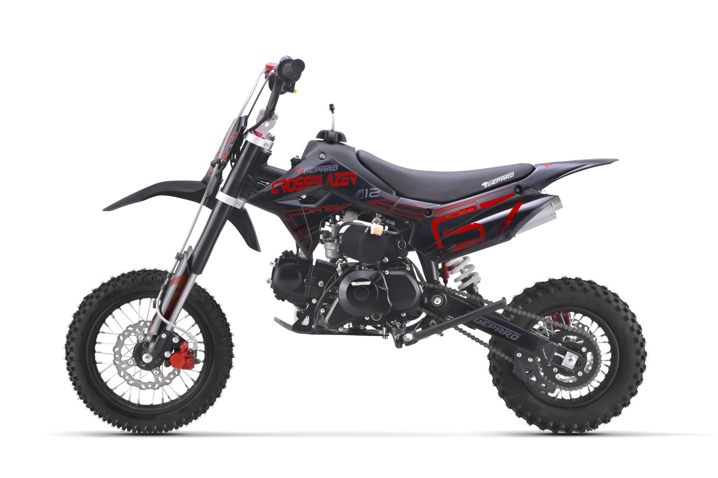 Dirtbikes 110cc 125cc automaat 4 takt + e-start crossmotor
