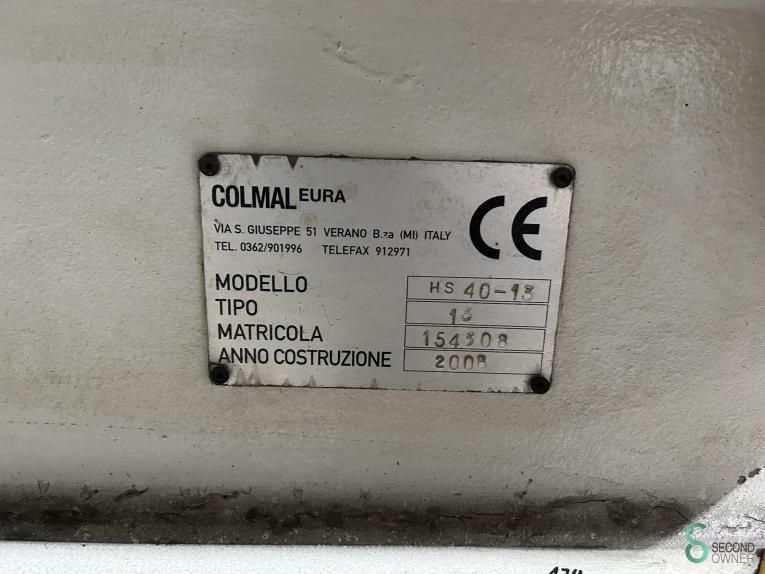 Plaatscharen Colmal HS40-13 2008