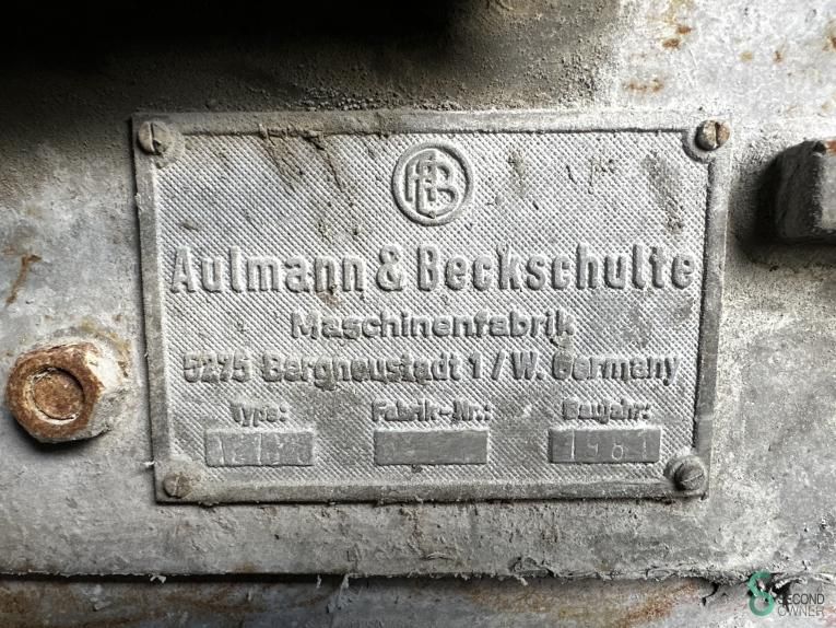 Brechmaschinen Aulmann & Beckschulte puinbreker 1981