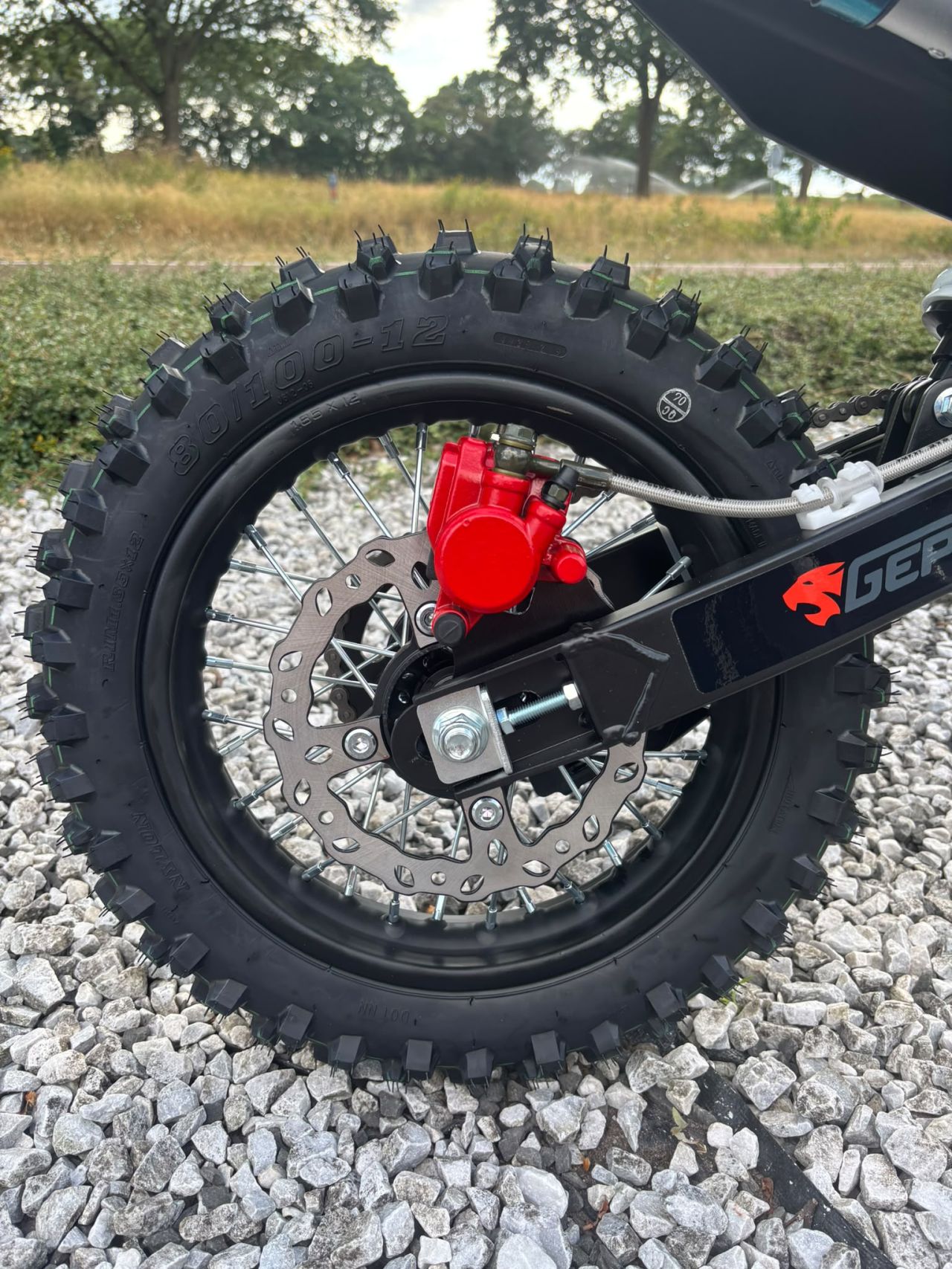 Dirtbikes 110cc 125cc automaat 4 takt + e-start crossmotor