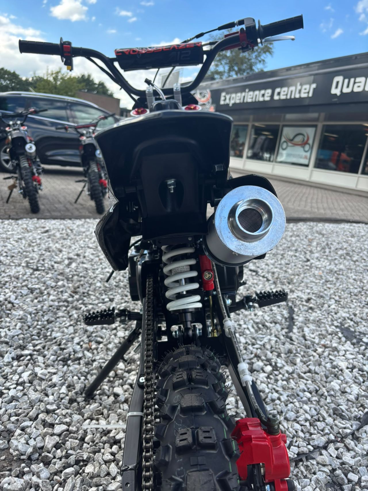 Dirtbikes 110cc 125cc automaat 4 takt + e-start crossmotor