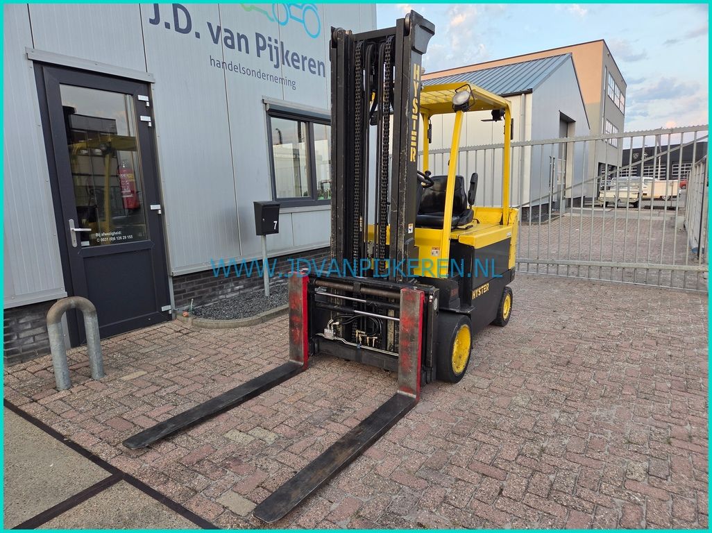 Hyster E5.50XL ACX 5.5t 6377uur+accu99%+sideshift+vorkversteller