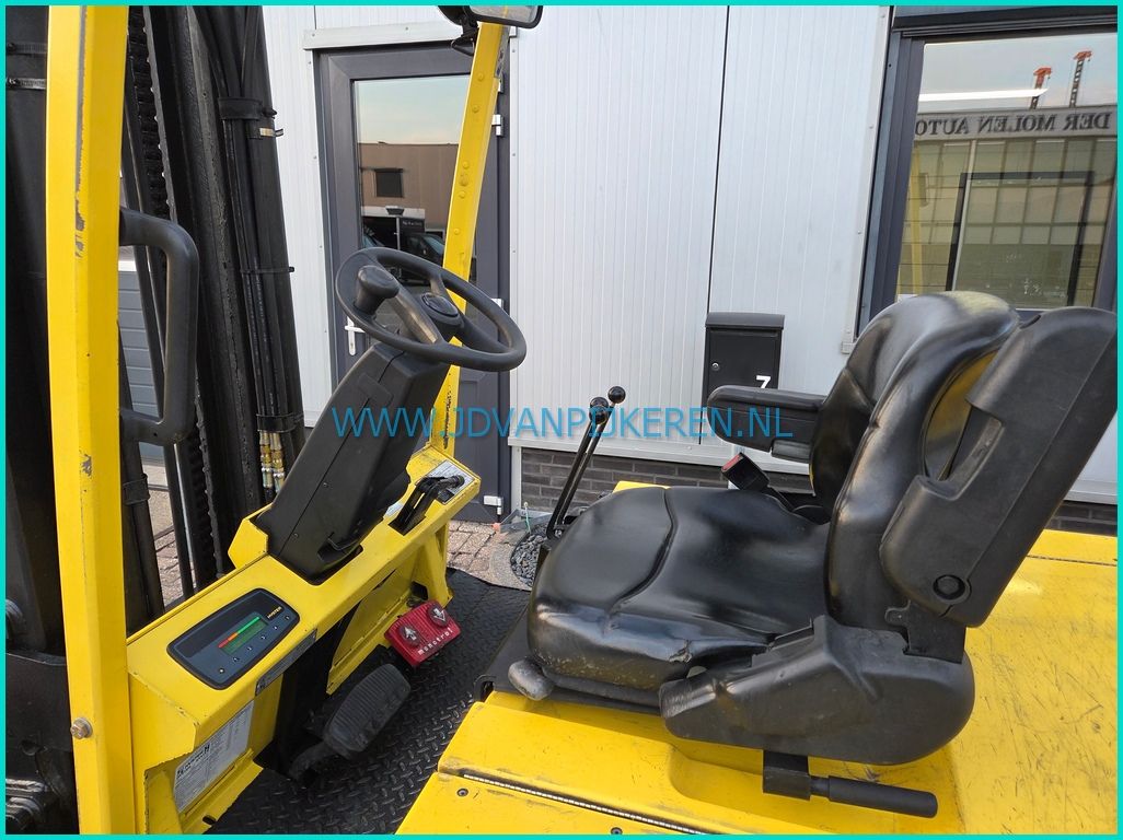 Hyster E5.50XL ACX 5.5t 6377uur+accu99%+sideshift+vorkversteller