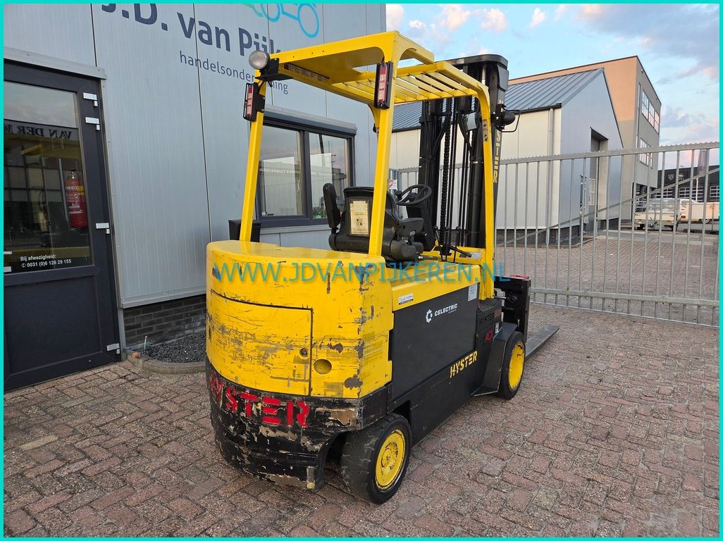 Hyster E5.50XL ACX 5.5t 6377uur+accu99%+sideshift+vorkversteller