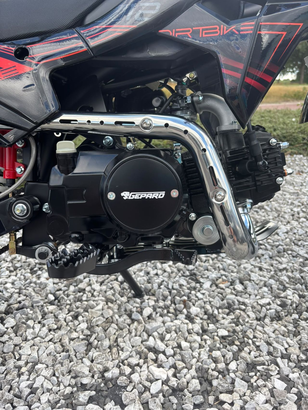 Dirtbikes 110cc 125cc automaat 4 takt + e-start crossmotor