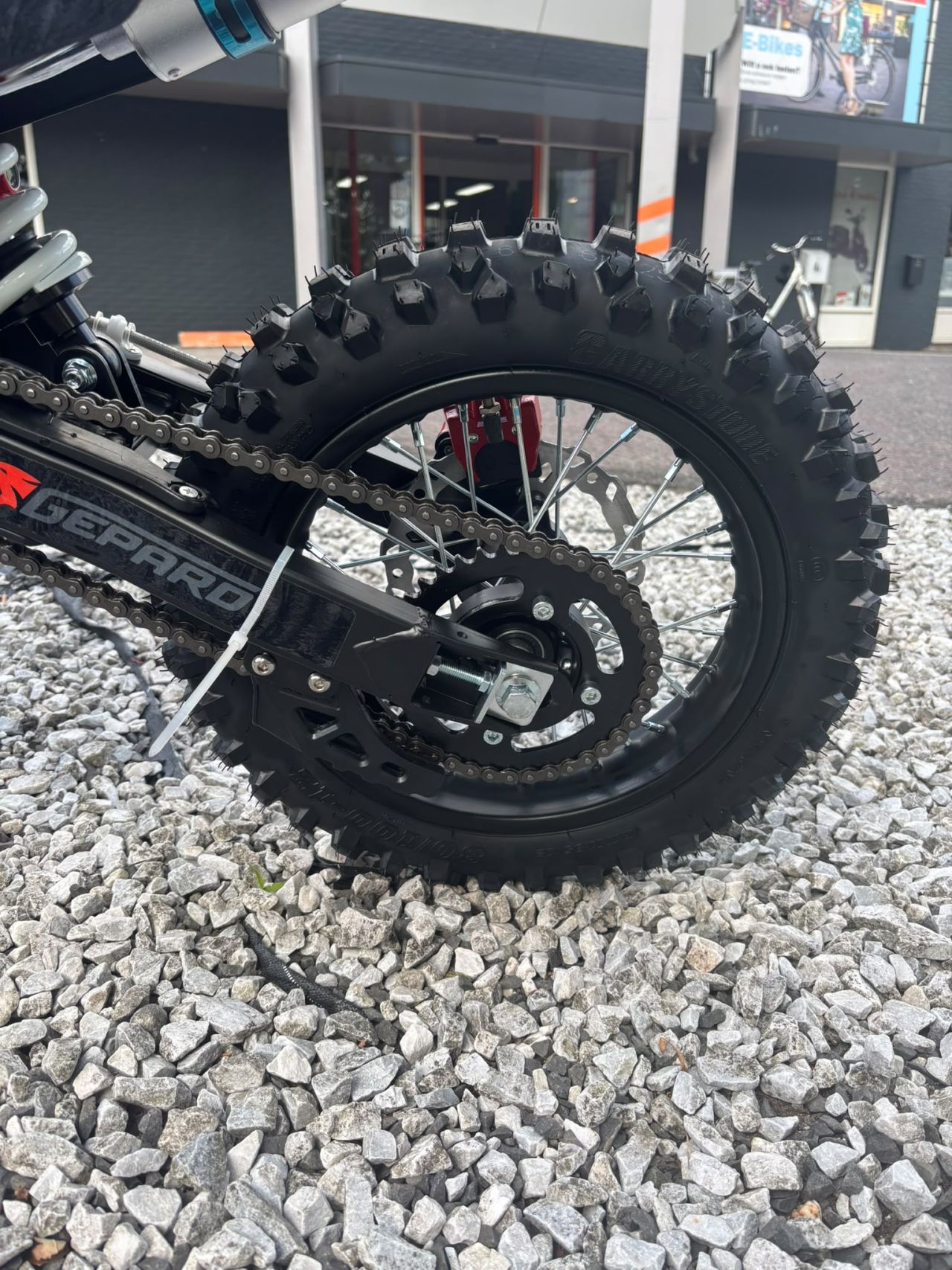 Dirtbikes 110cc 125cc automaat 4 takt + e-start crossmotor