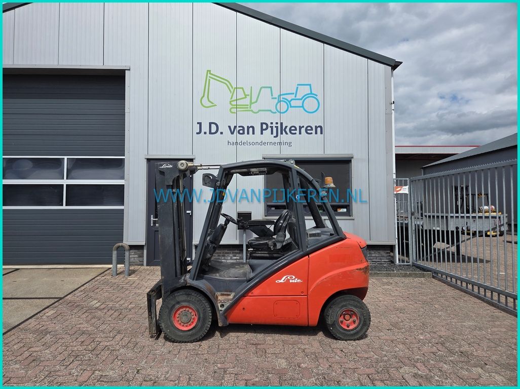 Linde H30D diesel triplex + freelift + sideshift