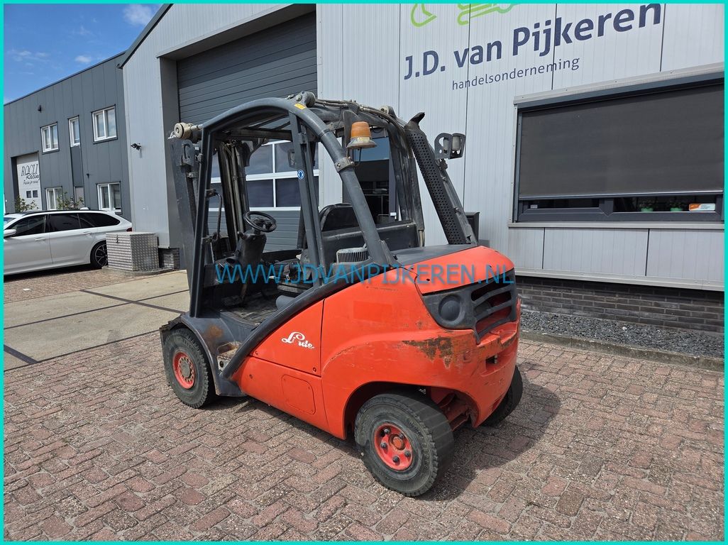 Linde H30D diesel triplex + freelift + sideshift