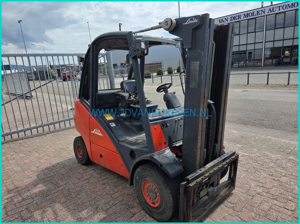 Linde H30D diesel triplex + freelift + sideshift