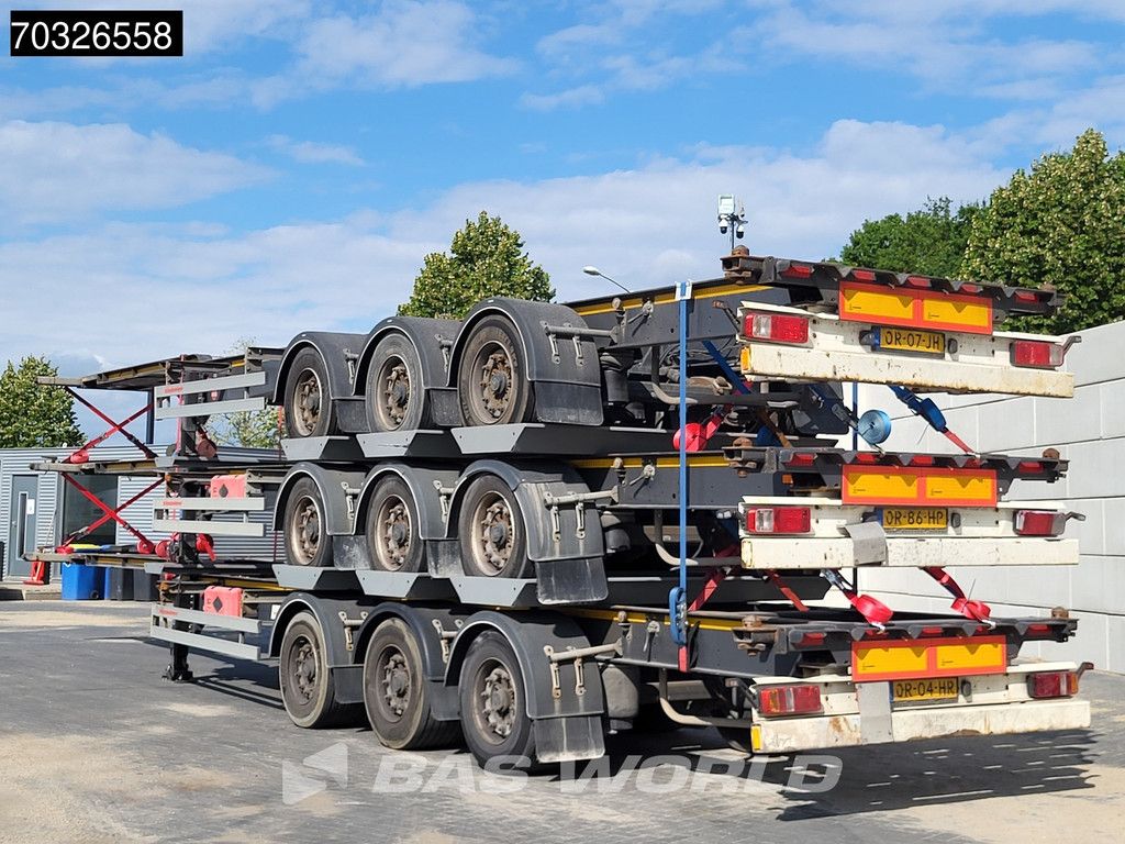Kässbohrer CS APK 10/26 Lift Axle Stack