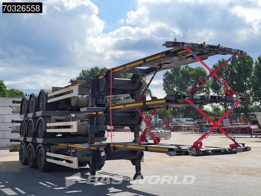 Kässbohrer CS APK 10/26 Lift Axle Stack