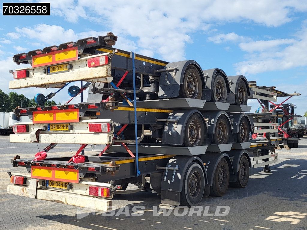 Kässbohrer CS APK 10/26 Lift Axle Stack