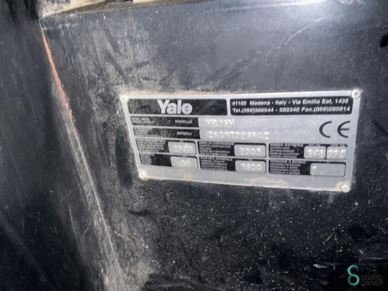 Schubmaststapler Elektrisch Yale MR16N 2005
