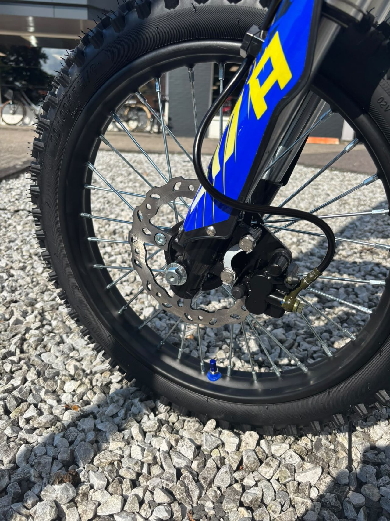 125cc 4-takt crossmotor dirtbike schakel 17/14 offroad