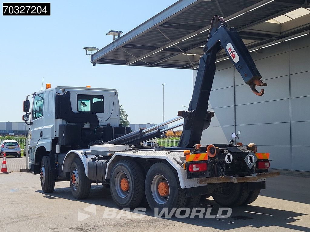 DAF CF 410 8X4 Full Steel Manual Gearbox HYVA 22t Hook Big-Axle Euro 6