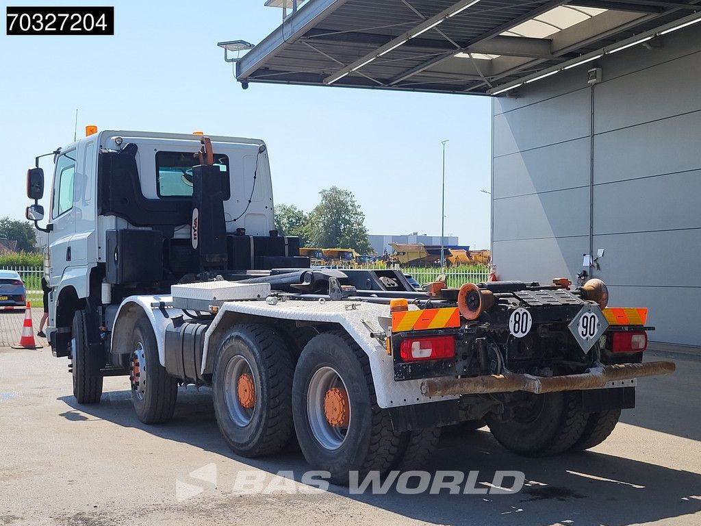 DAF CF 410 8X4 Full Steel Manual Gearbox HYVA 22t Hook Big-Axle Euro 6