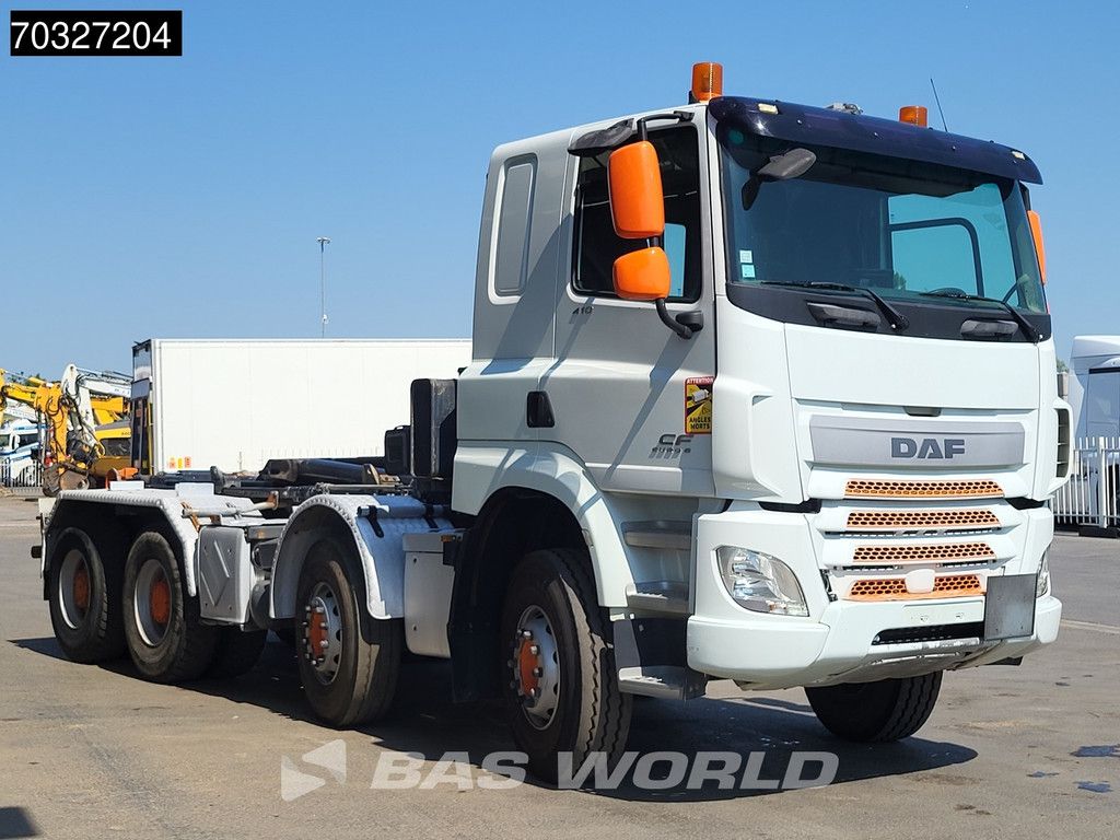 DAF CF 410 8X4 Full Steel Manual Gearbox HYVA 22t Hook Big-Axle Euro 6