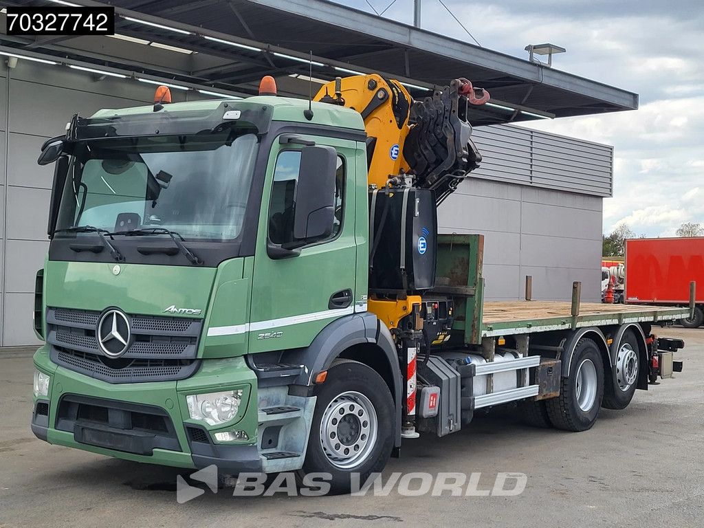 Mercedes Antos 2540 6X2 EFFER 265/6S Crane Kran Remote Lift+Steering Axle Euro 6