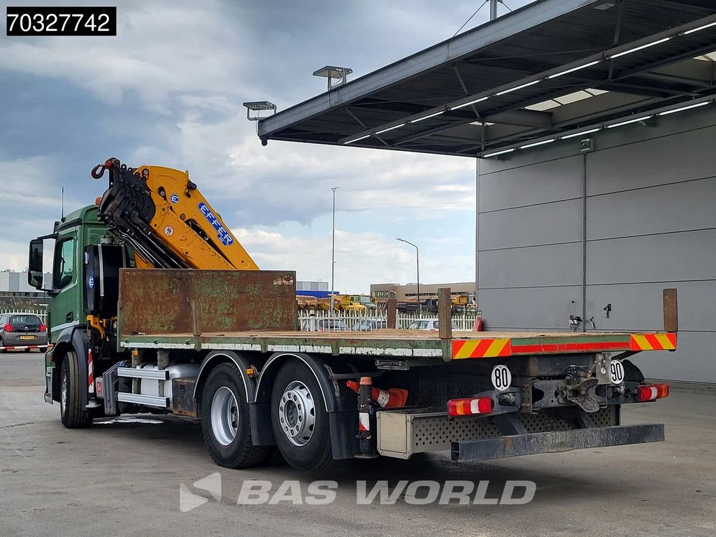 Mercedes Antos 2540 6X2 EFFER 265/6S Crane Kran Remote Lift+Steering Axle Euro 6