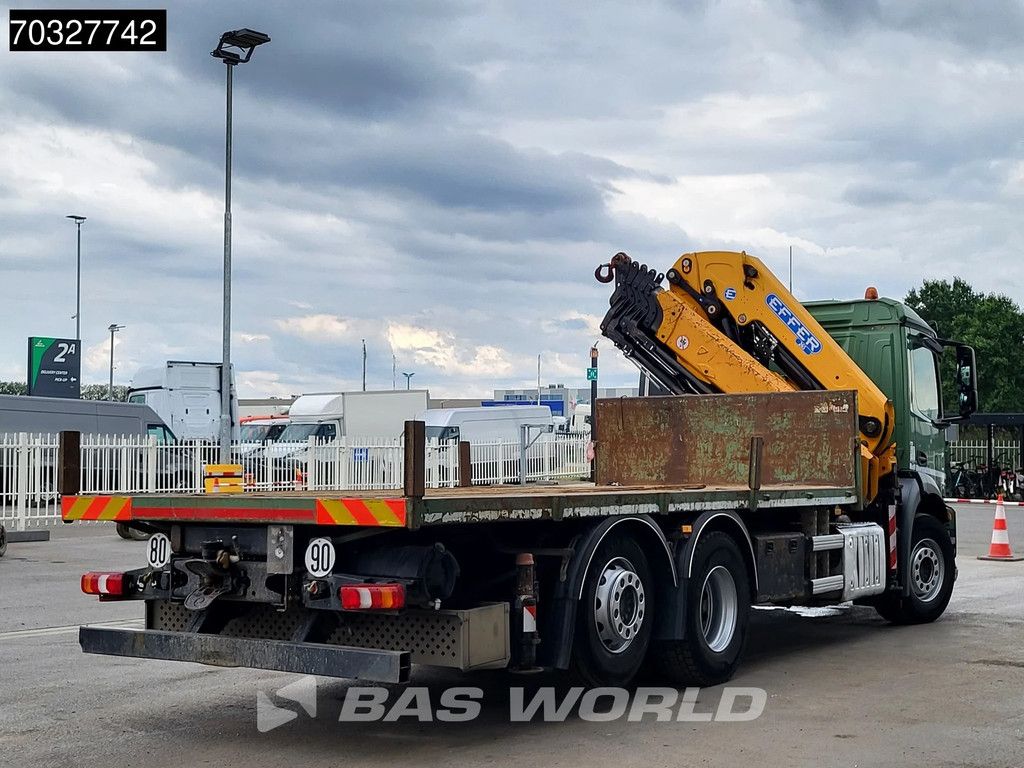 Mercedes Antos 2540 6X2 EFFER 265/6S Crane Kran Remote Lift+Steering Axle Euro 6