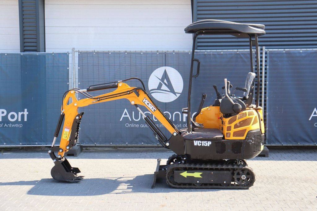 Minigraver Vicsec VC15P Diesel 7kW 2025 Nieuw