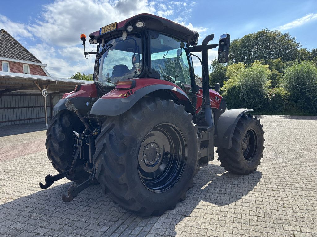 Case IH Maxxum 135. Vooras en Cabine vering, 40km eco