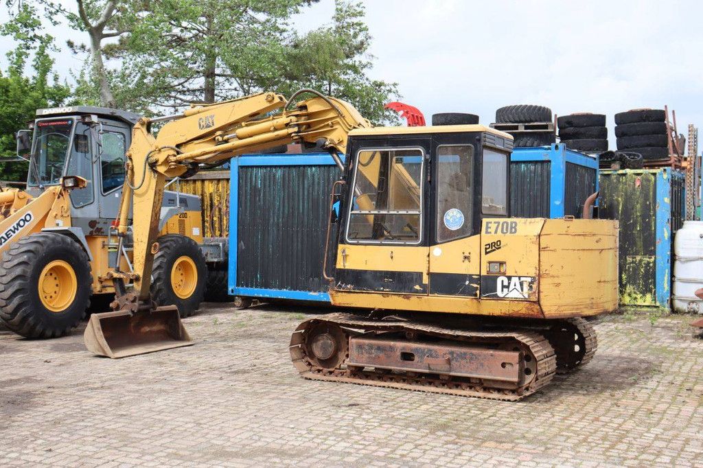 Raupenbagger Caterpillar E70B Diesel 40kW